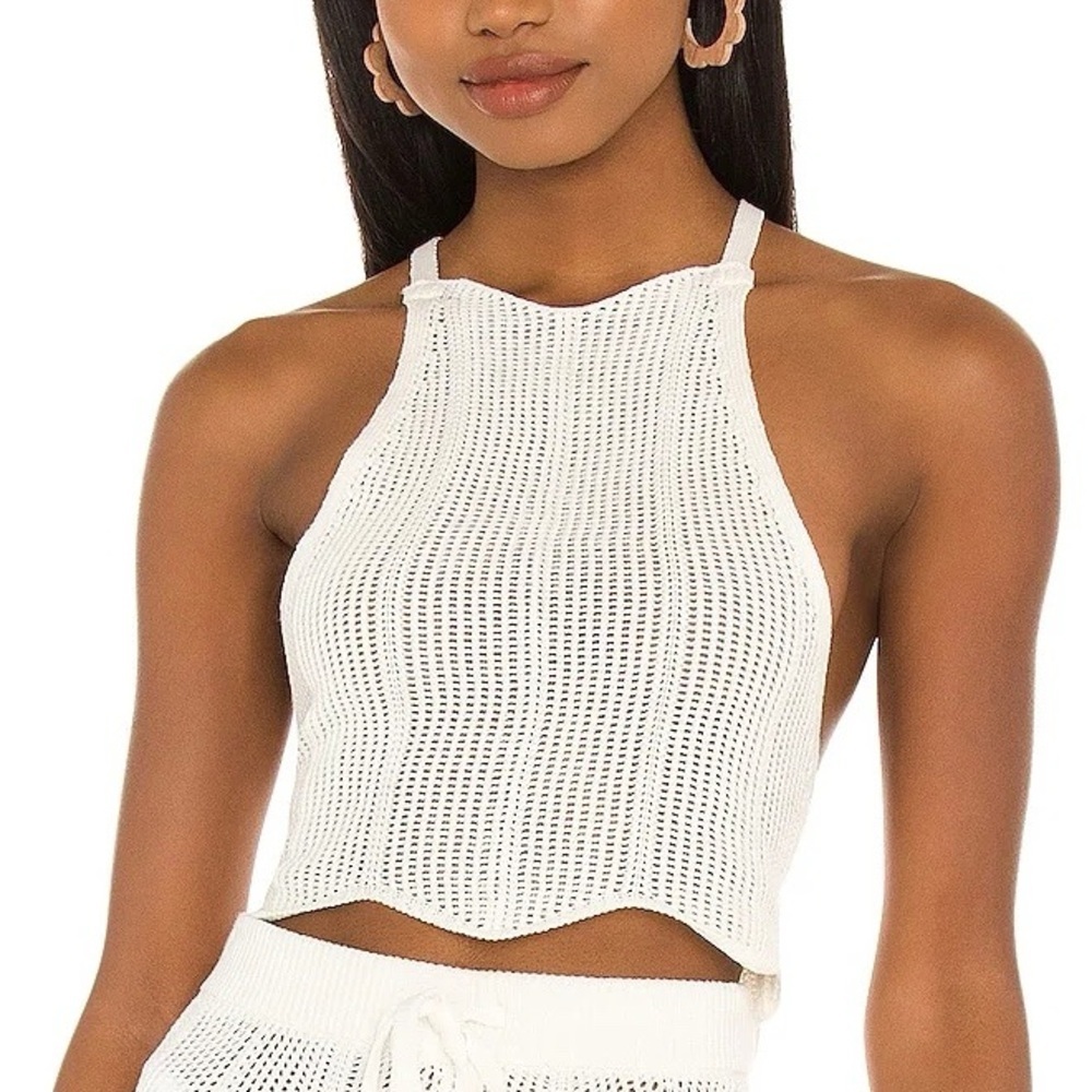 Jen’s Pirate Booty Lanikai Top in Coconut Cream Size M/L